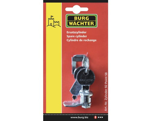 Broasca Cu Cilindru De Siguranta Burg Wächter 92 Point Sb, Pentru Cutii Postale, 2 Chei