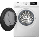 Masina de Spalat Rufe Frontala HISENSE WFQA9014EVJM, Steam, 9 kg, 1400rpm, Clasa A, Alb