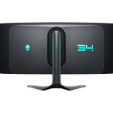 Monitor Gaming Curbat QD-OLED DELL Alienware AW3423DWF 34", 4K UHD (3440x1440), 165Hz, 0.1ms GTG, AMD FreeSync™ Premium Pro, VESA AdaptiveSync, DisplayHDR TrueBlack 400, Hub USB, HDMI, 2x DisplayPort, Pivot, VESA, negru
