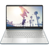 Laptop HP 15s-eq3008nq cu procesor AMD Ryzen™ 7 5825U pana la 4.50 GHz, 15.6", Full HD, 16GB, 512GB SSD, AMD Radeon™ Graphics, Free DOS, Spruce Blue