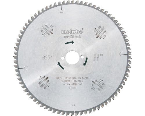 Disc Fierastrau Circular Metabo Professional Ø216x2,4x30 Mm 60 Dinti