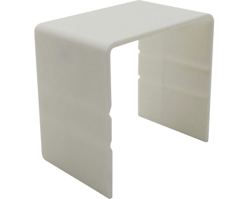 Conectori Prelungire Canal Cablu Comtec 80x60 Mm, Culoare Alba, 2 Bucati