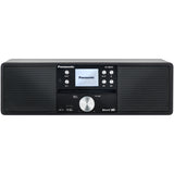 Microsistem Panasonic SC-DM202EG-K, 24W, Bluetooth, USB, CD, Radio FM, DAB+, Ceas, Negru