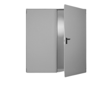 Usa Metalica Multifunctionala Dubla Rever 205x140 Cm Dreapta/stanga (Canate Inegale 100 Cm Cu 40 Cm Latime)