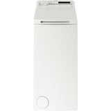 Masina de spalat rufe cu incarcare verticala Whirlpool TDLR6040SEU/N, 6 kg, 1000 RPM, Clasa C, Tehnologia Al 6-lea Simt, Display Digital, Alb