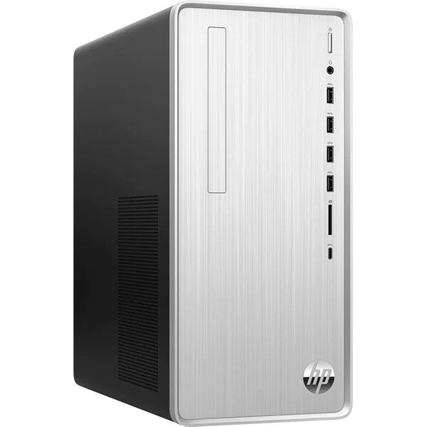 Sistem Desktop PC HP Pavilion TP01-1032nq, Intel Core i5-10400 pana la 4.3GHz, 16GB, 1TB + SSD 256GB, Intel UHD Graphics 630, Windows 10 Home, Argintiu-Negru
