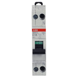 Siguranta electrica automata ABB 2CSS245101R0164, latime 1 modul, 4,5KA, 1P+N, caracteristica C, 16A
