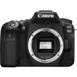 Aparat foto DSLR Canon EOS 90D, 32.5 MP, Body, 4K, Negru