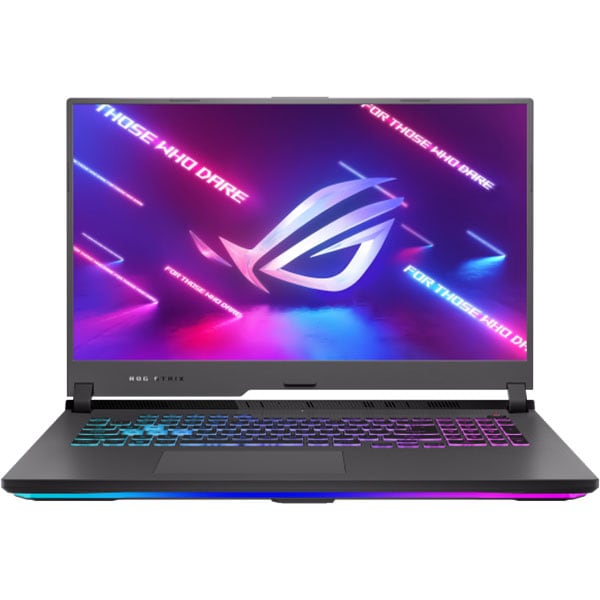 Laptop Gaming ASUS ROG Strix G17 G713IC-HX010, AMD Ryzen 7 4800H, 17.3" Full HD, 16GB, SSD 512GB, GeForce RTX 3050 4GB, Free DOS, Negru