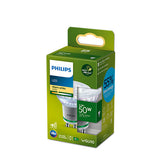 Bec LED spot Philips Ultra Efficient, GU10, 2.1W (50W), 375 lm, lumina calda (2700K), Clasa energetica A