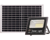 Proiector Solar Cu Led Ql Lighting 2800 Lumeni 3000-8000k, Cu Telecomanda, Aluminiu Negru