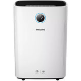Purificator si umidificator 2 In 1 Philips AC2729/51, CADR 250 mc/h, AeraSense, VitaShield, Clean Home+, Senzor temperatura si umiditate, Senzor calitate aer, 4 moduri umidificare, 30mp, Alb