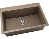 Chiuveta Bucatarie Cu O Cuva Fat Avangard 231 70x49 Cm, Fara Picurator, Fatgranit Frappe