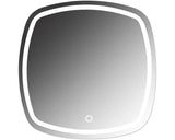 Oglinda Baie Cu Led Cordia Smooth Line 60x60 Cm Senzor Touch Ip 44