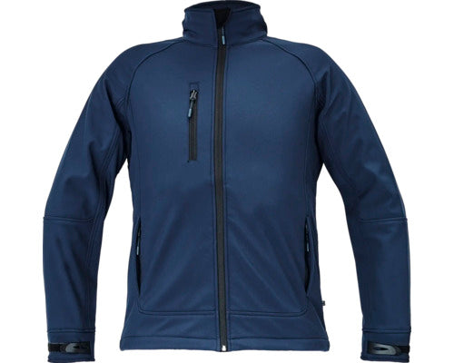 Jacheta De Lucru Tip Softshell Cerva Chitra Din Poliester Bleumarin, Marimea L