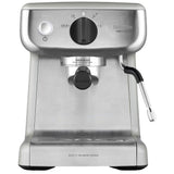 Espressor manual Breville Barista Mini VCF125X-01, 15 bari, 2 l, recipient detasabil lapte 0.35 l, silver