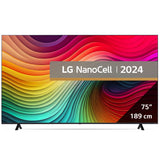 Televizor LG NanoCell 75NANO81T3A, 189 cm, Smart, 4K Ultra HD, Clasa G