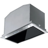 Hota Incorporabila FRANKE FBI 537 XS/BK 1 motor, 560 m3/h, L 70 cm, Negru-Inox
