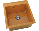 Chiuveta Bucatarie Cu O Cuva Fat Avangard 224 51x46 Cm, Fara Picurator, Marmura Compozita Orange
