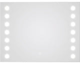 Oglinda baie cu iluminare LED DSK Silver Hollywood 80x60 cm IP 24