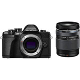 Set Aparat foto Mirrorless OLYMPUS E-M10 Mark III, 16.1 MP, 4K, Wi-Fi, plus Obiectiv EZ 14-150mm, Negru