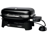 Gratar Electric Weber Lumin Compact 2200 W Negru Incl. Termometru In Capac, Tava De Colectare Grasime, Cablu