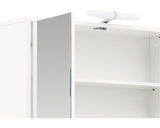 Lampa cu LED Integrat Eva 2 Pentru Dulap cu Oglinda 6 W Crom