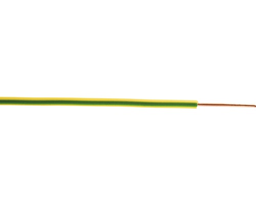Conductor Fy (H07v-u) 1, 5mm² Verde/galben, Inel 50m