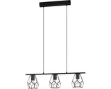 Lustra Mardyke E27 Max. 3x40w, Negru