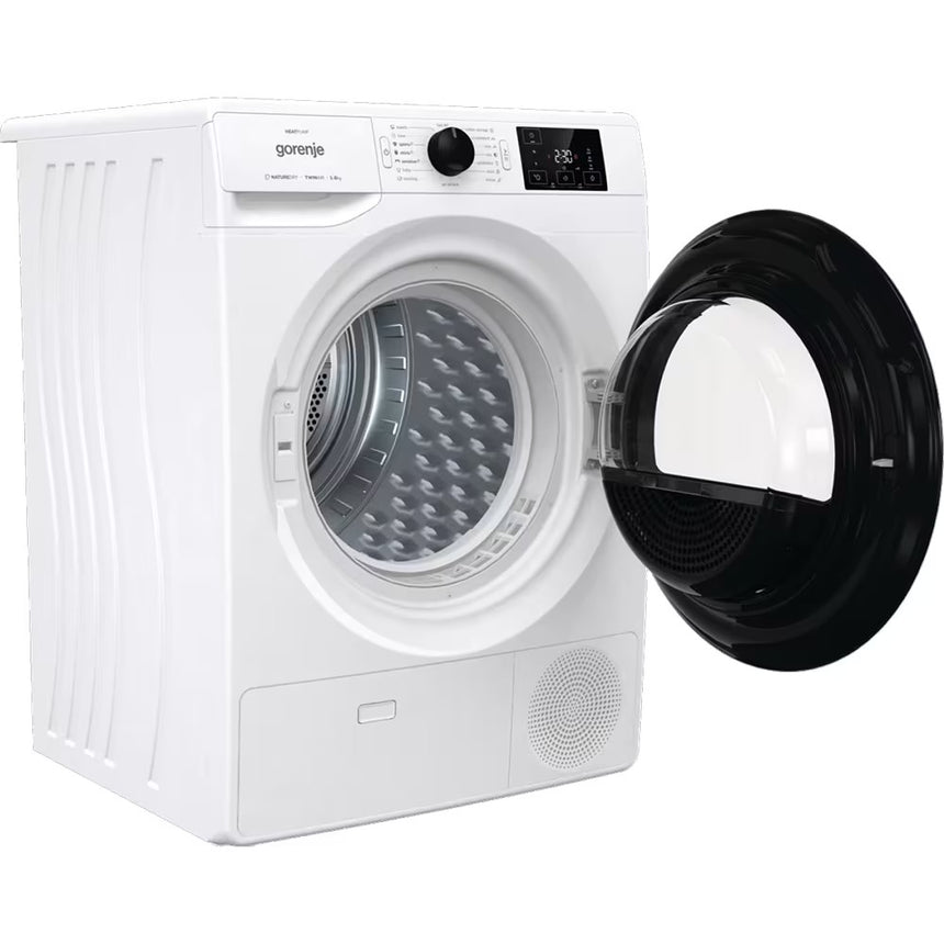 Uscator de Rufe GORENJE D2NE82/GN, Pompa de Caldura, 8 kg, 16 Programe, Clasa A++, Alb