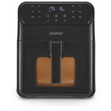 Friteuza cu aer cald multifunctionala Zelmer ZAF6500, capacitate 6,5 l, 1500 W, 13 programe automate de gatire, negru