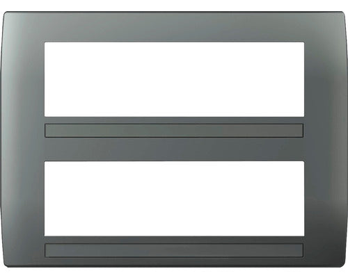 Rama Aparataje Tem Soft 2x7 Module, Antracit