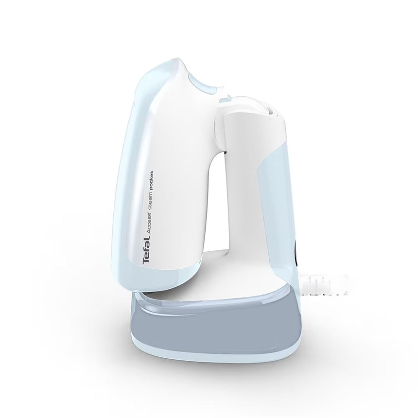 Aparat de calcat vertical cu abur Tefal Access Steam Pocket DT3041E1, 1300 W, 20 g/min, Oprire automata, Albastru