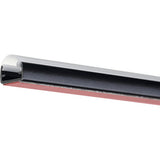 Profil LED aparent, 2LED012B, aluminiu, negru, 200cm