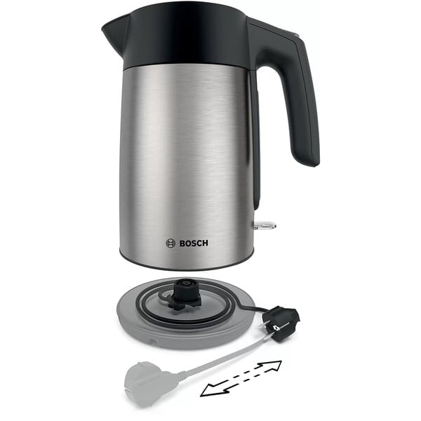Fierbator apa Bosch TWK7L460, 2400W, 1,7L, Inox