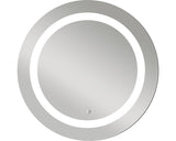 Oglinda baie cu iluminare LED DSK Silver Sun Ø59 cm IP 24