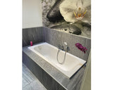 Cada de Baie Rectangulara Jungborn Calista, 170x75x45 cm, Acril, Alb