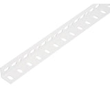 Cornier Metalic Perforat Alberts Conceptor 25x25x1, 2 Mm, Lungime 2m, Alb