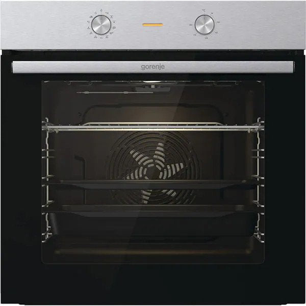 Cuptor Incorporabil GORENJE BO6717E03X, Electric, Autocuratare Hidrolitica, 77 l, Clasa A, Inox-Negru