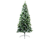 Brad De Craciun Artificial Lafiora Montana H 210 Cm Verde Nins Cu Conuri