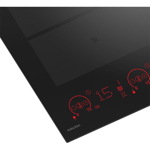 Plita incorporabila GRUNDIG GIEI 638980 INH, Inductie, 8 arzatoare, Touch control, Negru