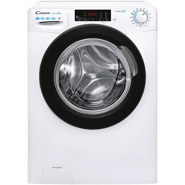 Masina de spalat rufe frontala cu uscator Candy CSOW4855TWBE/1-S, 8/5 kg, 1400 rpm, Clasa C/E, alb
