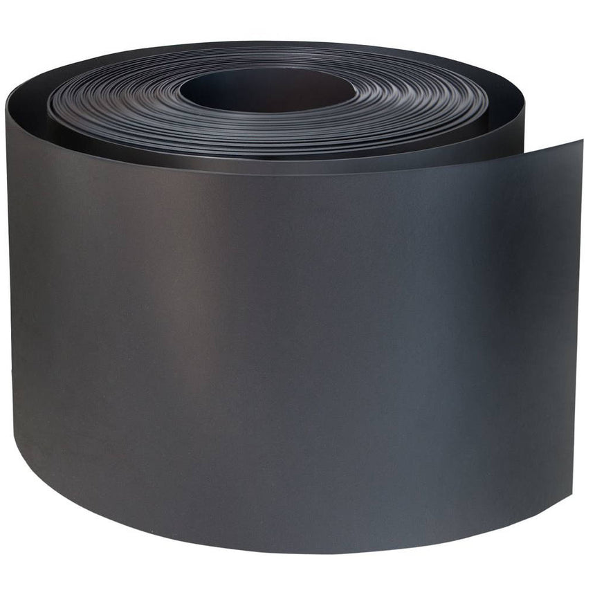 Banda de gard, Thermoplast, 26 mb, Stabilizare UV, 190 mm, Gri