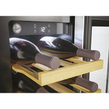 Racitor de Vinuri Incorporabil HOOVER HWCB 30/1, 20 sticle, H 82 cm, Clasa F, Negru