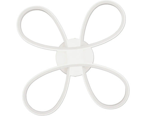 Plafoniera Cu Led Integrat Fly 22w 2600 Lumeni, Alb Mat