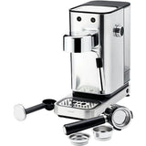 Espressor manual WMF Lumero 412360011, 1l, 1400W, 15 bar, Argintiu-Negru