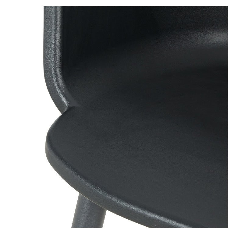 Scaun de gradina Annecy, Negru