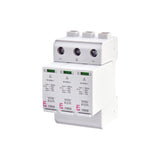 Descarcator supratensiuni SPD, ETI, 3P, T2, 20kA, DC curent continuu, Uc=1100V, fara contact de semnalizare la distanta, ETITEC M, 002440515