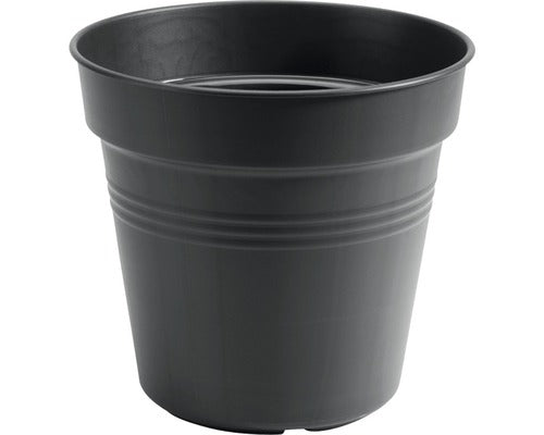 Ghiveci Elho Green Basics, Plastic, Ø 40 Cm, Negru
