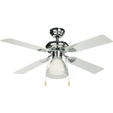 Ventilator de plafon Calpea Ø106cm 50W, cu dulie E27 max. 1x60W